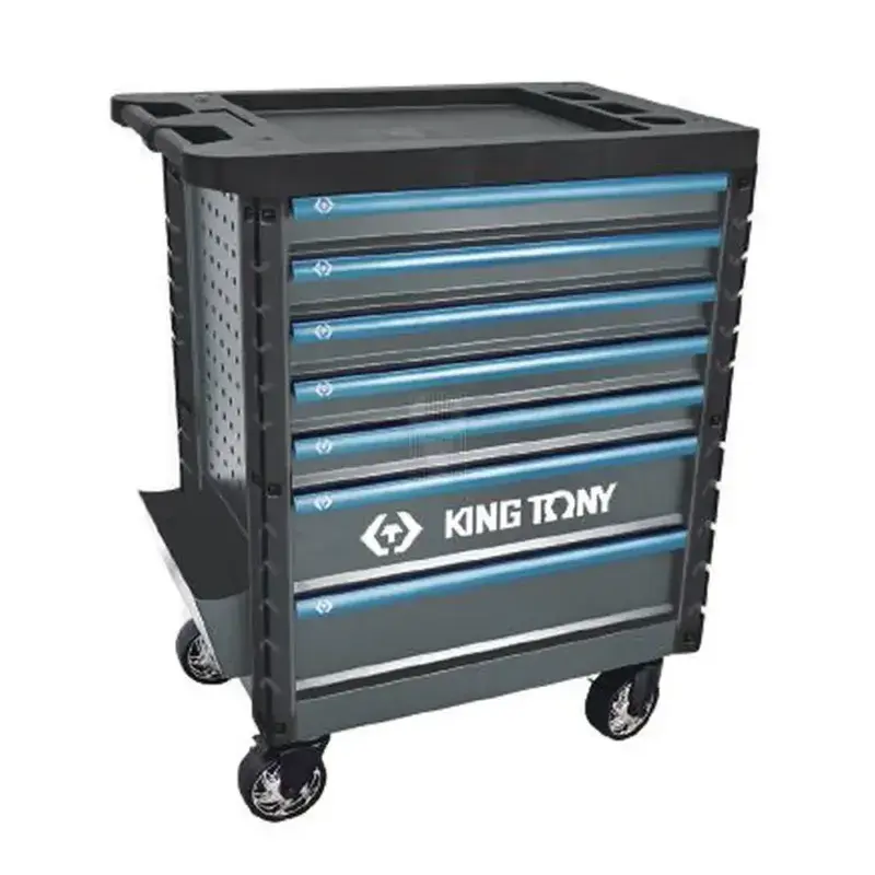 Carro 7 Gavetas Azul KING TONY 420kg 770x450x970mm