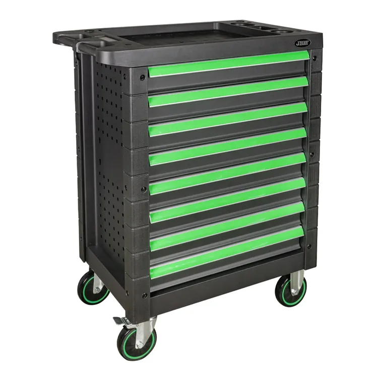 Carro de Ferramentas 8 Gavetas JBM 300kg Verde