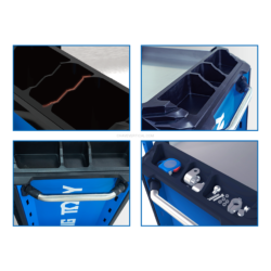 Carro de Ferramentas C/ Sistema RFS KING TONY Modelo D 8 Gavetas