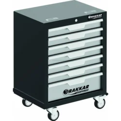 Carro de Ferramentas DRAKKAR 7 Gavetas com 176 Peças 646x458x961mm