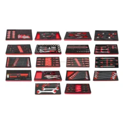 Carro de ferramentas KROFTOOLS 7 gavetas 259 peças