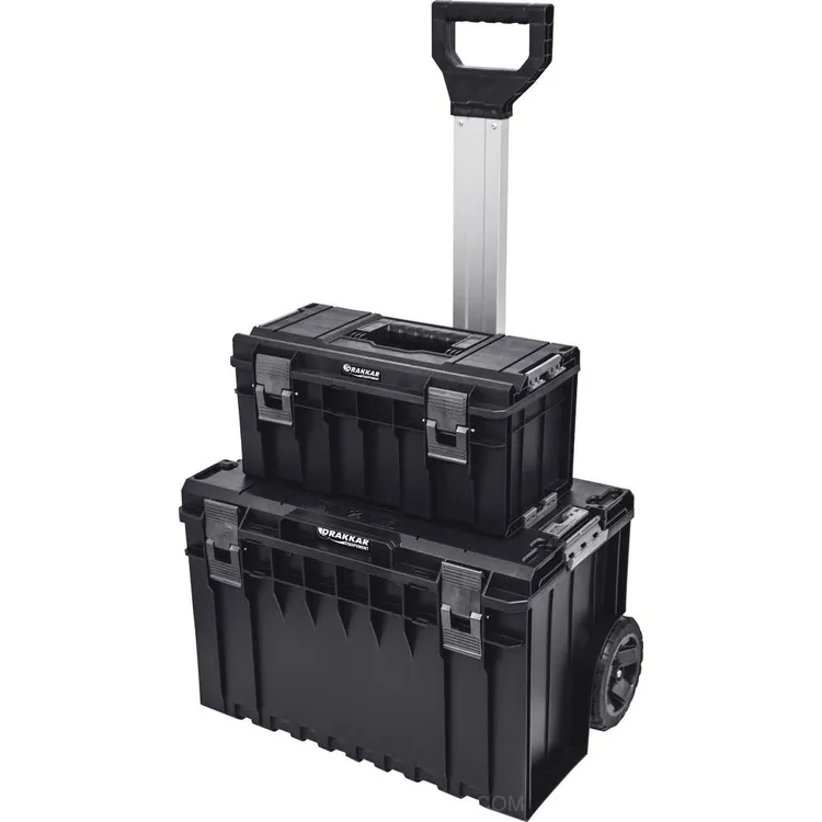 Carro de Ferramentas Modular COBOX 2 Caixas DRAKKAR 600x460x765mm
