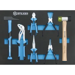 Carro de Ferramentas STILKER 5 Gavetas com 130 Ferramentas