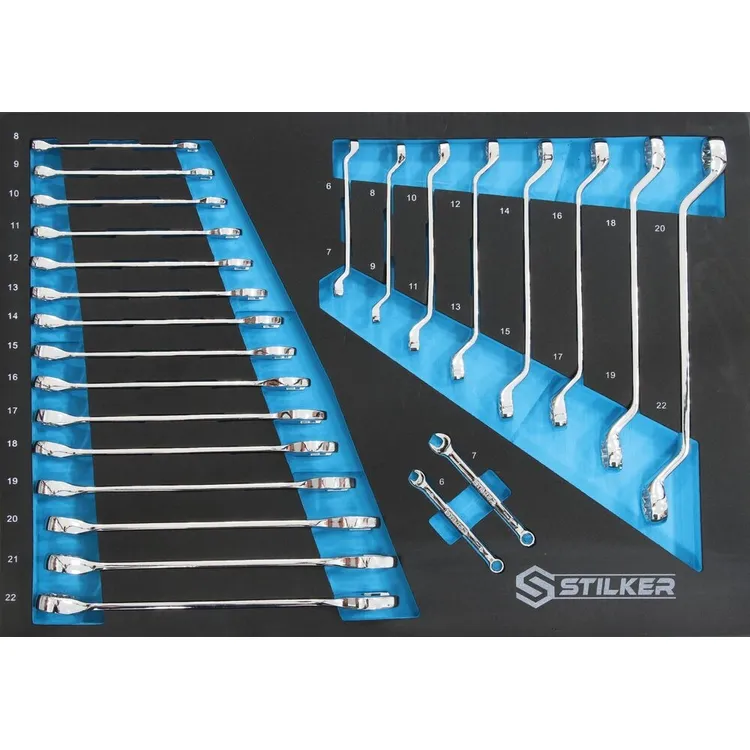 Carro de Ferramentas STILKER 7 Gavetas com 164 Ferramentas 710x465x930mm