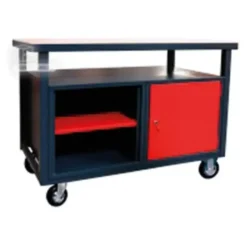 Carro de Trabalho METALWORKS DEWP1200T 400kg 1 Porta 2 Prateleiras