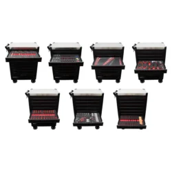 Carro de Ferramentas Proline KROFTOOLS 9 Gavetas 318 Peças