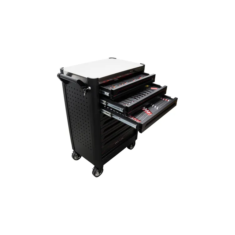 Carro de Ferramentas Proline KROFTOOLS 9 Gavetas 318 Peças