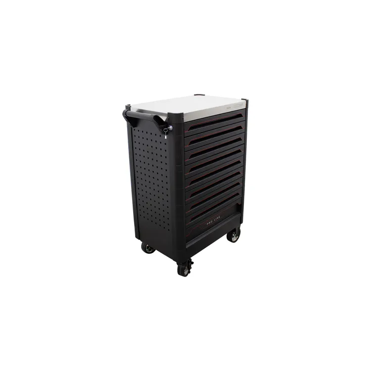 Carro de Ferramentas Proline KROFTOOLS 9 Gavetas 318 Peças