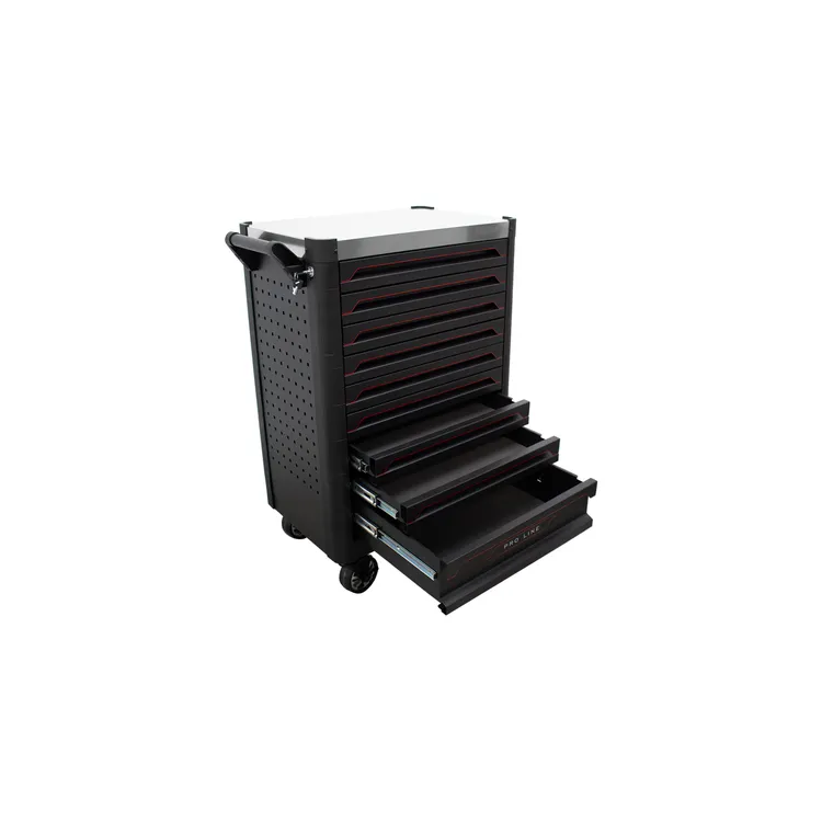 Carro de Ferramentas Proline KROFTOOLS 9 Gavetas 318 Peças