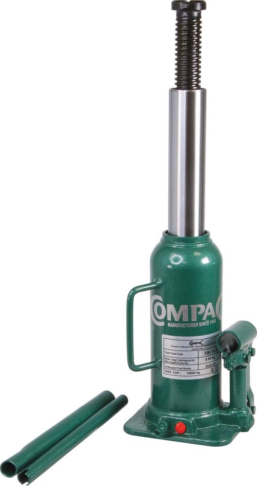 Macaco hidráulico de garrafa 10T COMPAC