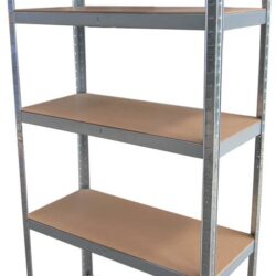 Estante Metálica STILKER 5 Prateleiras MDF 1250kg 1800x900x450mm - Image 2