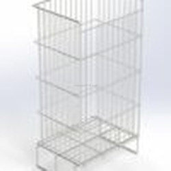 Cesto 400x300x800 MM 100 KG