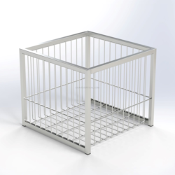 Cesto 600x600x520 MM 300 KG