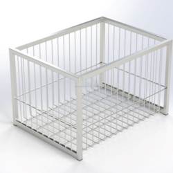 Cesto 600x800x520 MM 300 KG