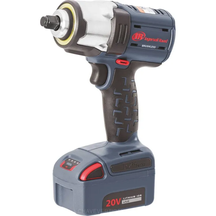 Chave de Impacto a Bateria 1/2 Polegada Brushless 20V 750Nm Chave de Impacto a Bateria 1/2 Polegada Brushless 20V 750Nm
