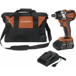 Chave de Impacto Brushless SCHNEIDER 20V 200/350Nm com 1 Bateria 2Ah