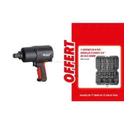 Chave de Impacto Pneumática DRAKKAR 3/4 polegadas 1750Nm