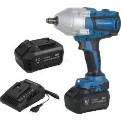 Chave de Impacto SCHNEIDER 20V 1/2″ 1000/1500Nm Brushless