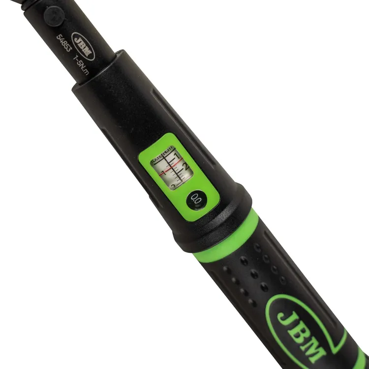 Chave Dinamométrica 1/4" JBM 1-5Nm 72 Dentes