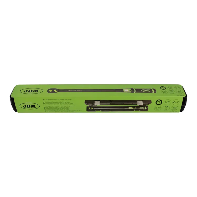 Chave Dinamométrica de Alto Rango 1/2" JBM 60-320Nm