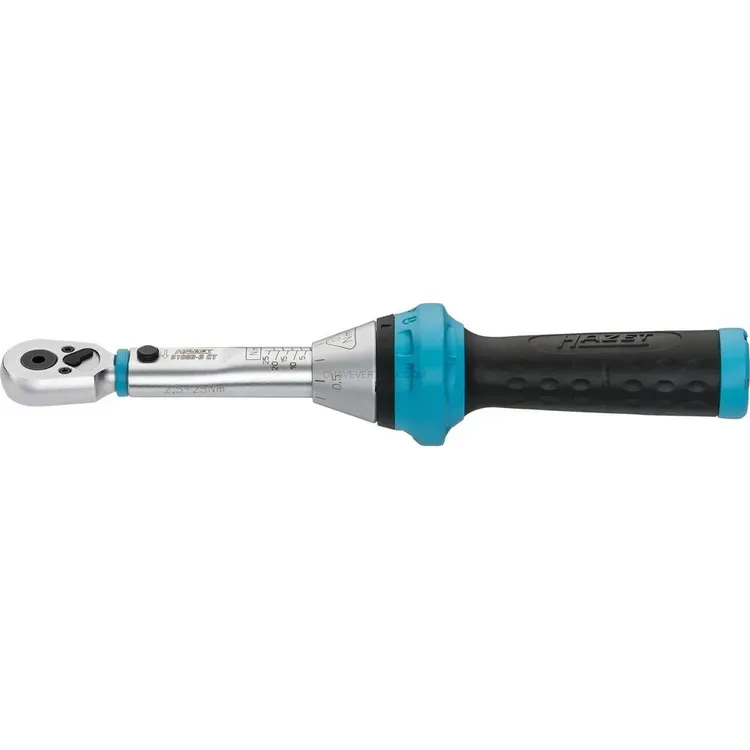 Chave Dinamométrica Reversível HAZET 1/4" Fêmea 2,5 a 25Nm