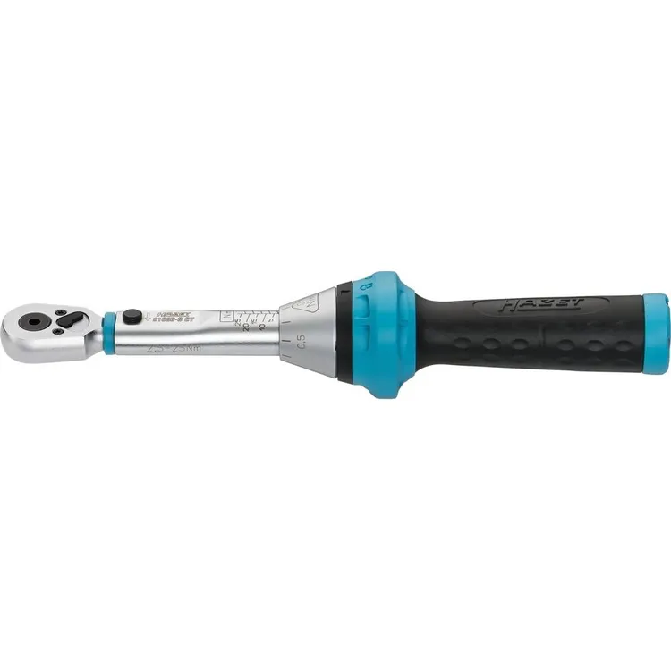 Chave Dinamométrica Reversível HAZET 1/4" Fêmea 2,5 a 25Nm