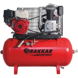 Compressor de Ar Fixo a Gasolina DRAKKAR 230L 9CV Honda GX270