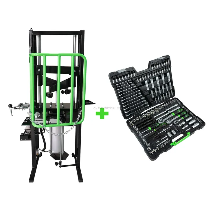 Compressor de Molas Pneumático JBM 1 Tonelada com Mala de Ferramentas 216 Peças