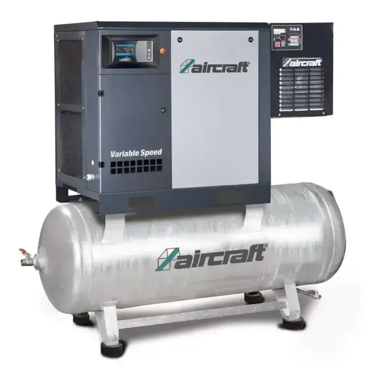 Compressor de Parafuso AIRCRAFT A-K-MAX 7,5-10-270 K 10 bar 1100 l/min