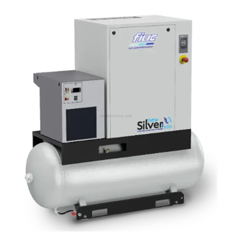 Compressor de Parafuso FIAC NS 10 D/270 10HP 270L 10 Bar