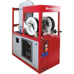 Compressor Térmico 120L 9CV 12 Bar 2000W DRAKKAR com Gerador e Enroladores