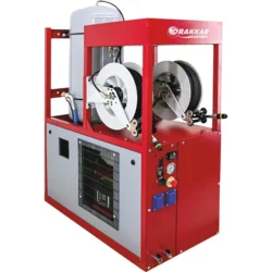 Compressor Térmico 120L 9CV 12 Bar 2000W DRAKKAR com Gerador e Enroladores