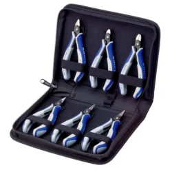 Conjunto de Alicates de Precisão KNIPEX para Eletrónica 6 Peças