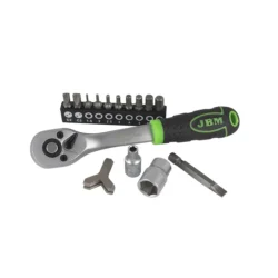 Conjunto de Ferramentas 130 Peças 1/4" JBM Cincado CrV
