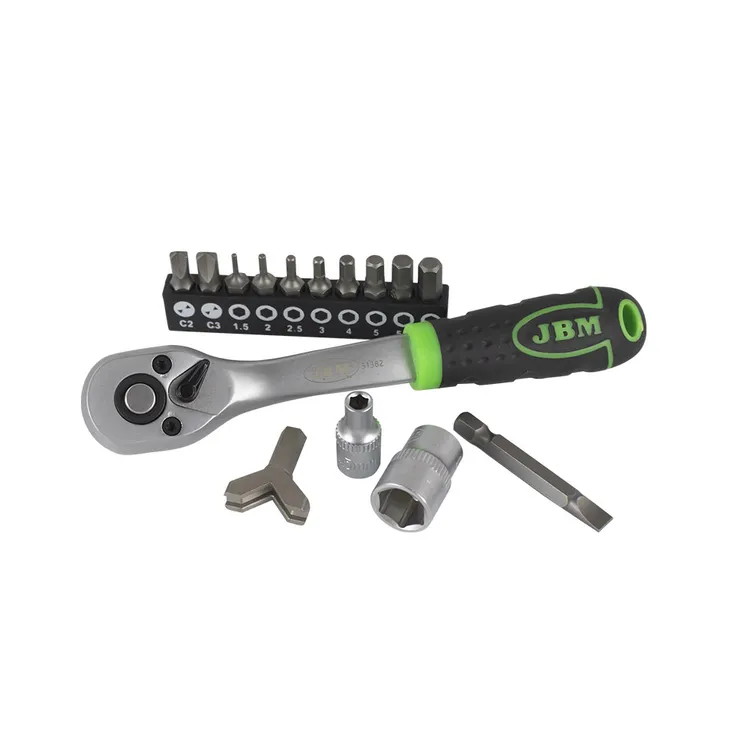 Conjunto de Ferramentas 130 Peças 1/4" JBM Cincado CrV
