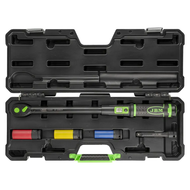 Conjunto de Ferramentas Dinamométricas 5 Peças JBM 1/2" 20-200Nm