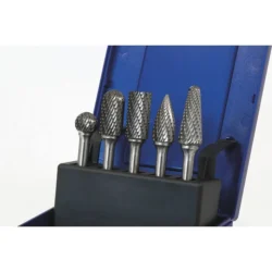 Conjunto de Fresas Rotativas Metálicas DRAKKAR 12,7mm 5 Peças
