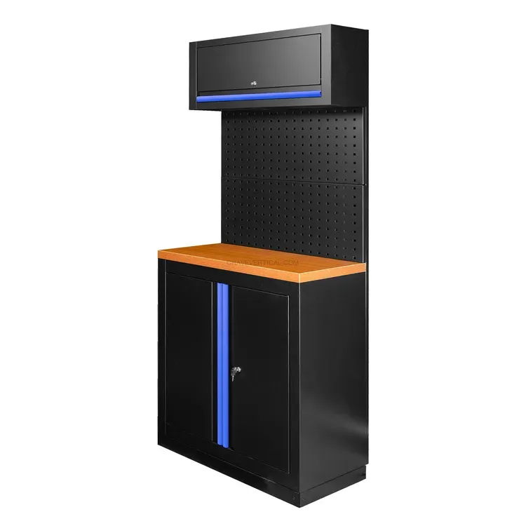 Conjunto de Móveis Modulares de Oficina JBM Série 525B 7 Peças 58kg