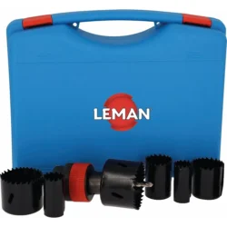 Conjunto de Serras Cranianas Bi-Metal Cobalto 8% 22 a 68mm