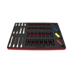 Conjunto de Ferramentas 318 Peças KROFTOOLS com 7 Módulos