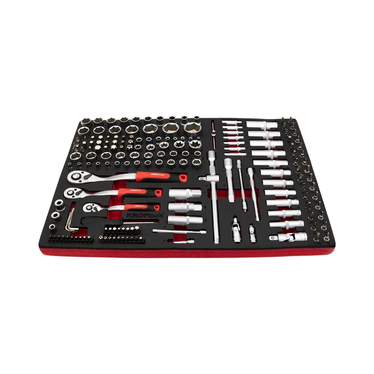 Conjunto de Ferramentas 318 Peças KROFTOOLS com 7 Módulos