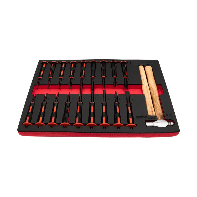 Conjunto de Ferramentas 318 Peças KROFTOOLS com 7 Módulos