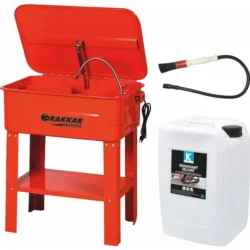 Conjunto Lava-Peças DRAKKAR 75L 230V com 40L Solvente e Pincel