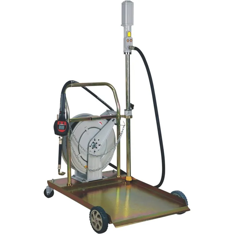 Conjunto Pneumático para Óleo DRAKKAR 180-220kg 3:1 com Enrolador 10m