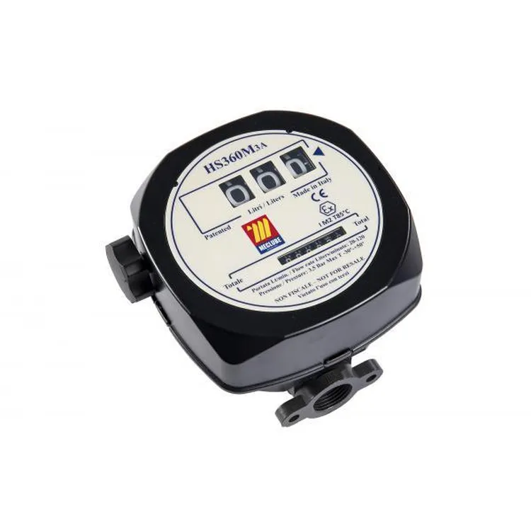 Contador de Gasolina Analógico POWERED 20-120 L/min NPT