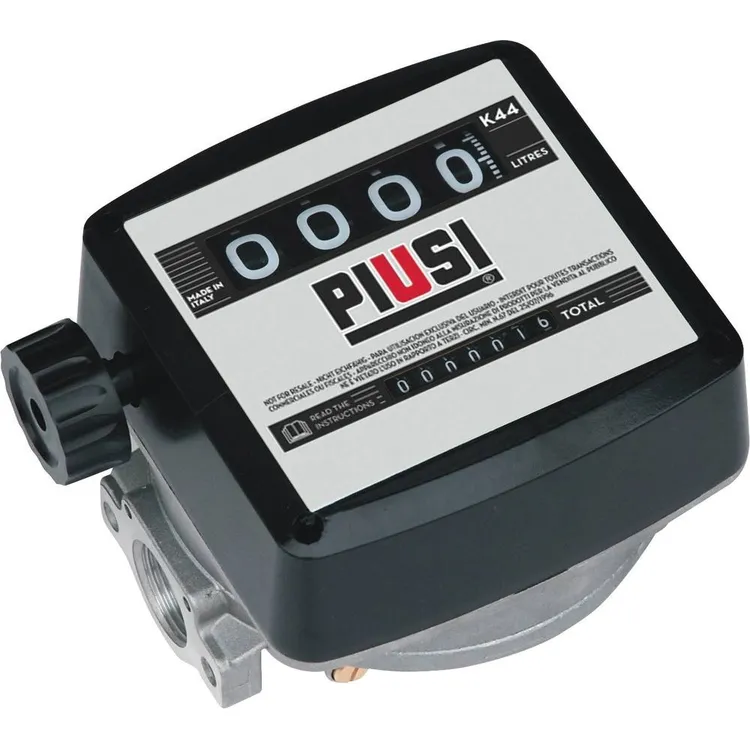 Contador Mecânico de Gasóleo PIUSI 4 Dígitos 1" F 20-120L/min Contador Mecânico de Gasóleo PIUSI 4 Dígitos 1" F 20-120L/min