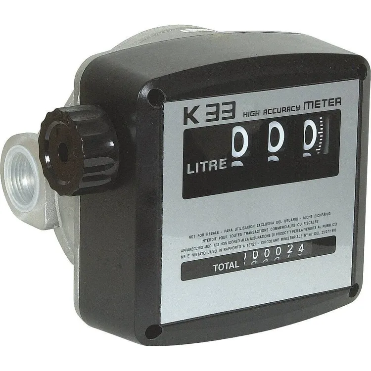 Contador Mecânico para Gasóleo PIUSI 3 Dígitos 1" F 20-120L/min Contador Mecânico para Gasóleo PIUSI 3 Dígitos 1" F 20-120L/min