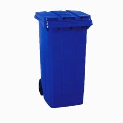 Contentor de Lixo 240 Litros ND Azul com Rodas