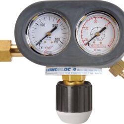 Redutor de Pressão Blindado MANOBLOC Argon/CO2 TIG 20L