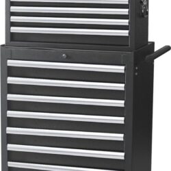 Módulo de 4 Gavetas Cinza DRAKKAR para Carro de Ferramentas 660x306x377mm